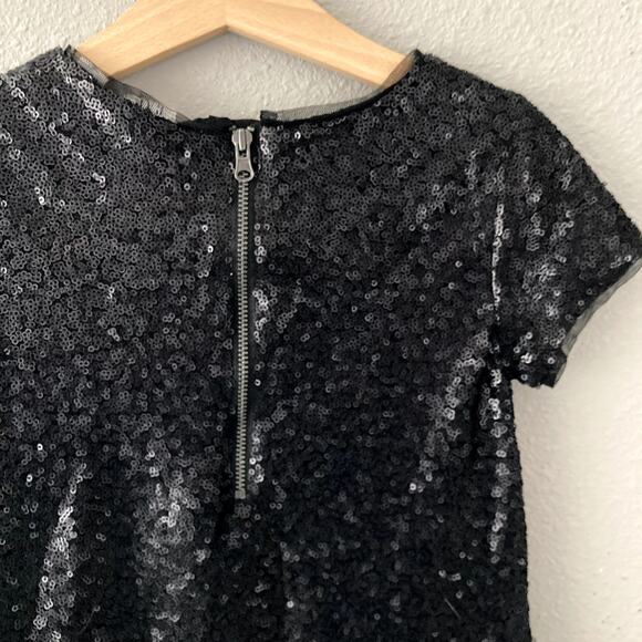 Gap Kids Sequin Shift Dress - Black - XS or 4/5 - Picture 5 of 11